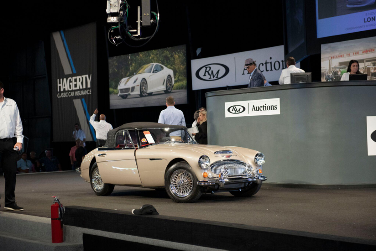 1967 Austin-Healey 3000 MKIII BJ8 offered at RM Auctions’ Auburn Spring live auction 2019